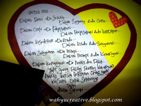 Ini memudahkan tetamu merancang aktiviti mereka. GIFT FROM HEART: Kad Hari Lahir Untuk Yang Tersayang