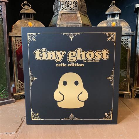 The Blot Says Tiny Ghost Relic Edition Bronze Statue By Reis Obrien X Bimtoy X Bottleneck