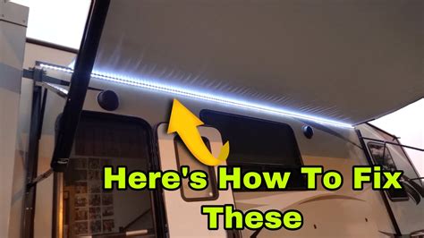How To Replace Your Rv Awning Lights With Oem Lippert Led Light Strip