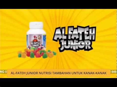 Khasiat al fatihah ini sangat mudah namun juga sangat besar khasiatnya yaitu untuk keamanan. Al-Fateh Junior nutrisi tambahan untuk kanak-kanak - YouTube