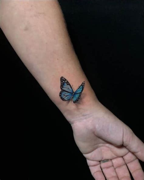 Top 94 About Small Butterfly Tattoos On Wrist Super Cool Indaotaonec