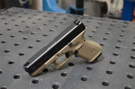 Glock 19 G5 Fde X Werks Cerakote Glock Night Sights Meprolight Ns X Werks
