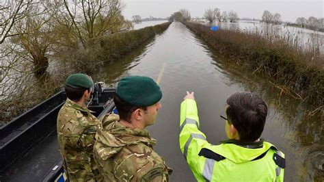 Flooding Military In Somerset To Help Residents Uk News Sky News
