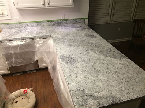 If you're crafting a new counter from scratch, the with over 10 years of experience, he specializes in bathroom and kitchen renovations. Countertop Redo with Giani Granite Countertop Paint ...