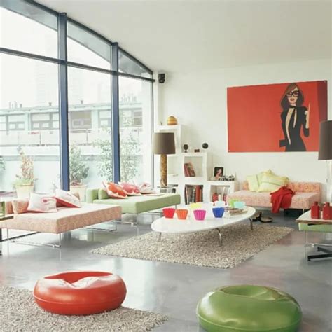 10 Modern Pop Art Living Room Interior Design Ideas