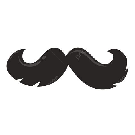 Handlebar Mustache Clipart Transparent Background Moustache Handlebar