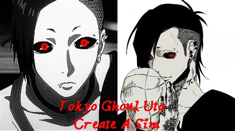 Tokyo Ghoul Uta Create A Sim Youtube