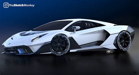 Lamborghini Sc20 Inspired Styling Seems To Work Well For Aventador