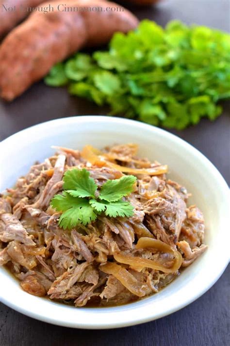 Slow Cooker Pulled Pork With Apples And Onions Not Enough Cinnamon