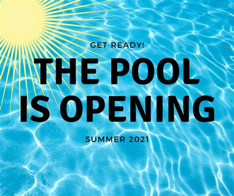 Annehurst Pool Is Opening Annehurst Village