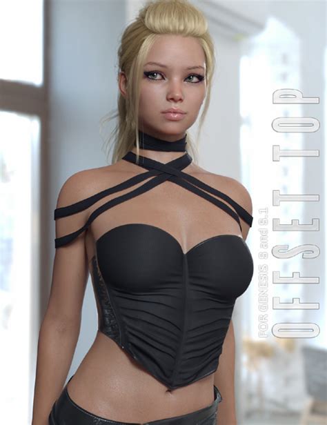 dforce offset top genesis 8 and 8 1f daz3d and poses stuffs download free discussion about