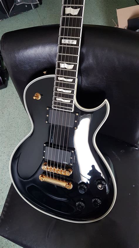 Les Paul Custom Ebony Gibson Les Paul Custom Ebony Audiofanzine