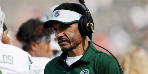 Colorado State Football Head Coach Jay Norvells Comments On Colorado