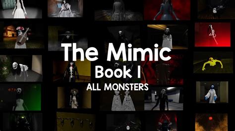 The Mimic Book 1 All Monsters Updated Youtube