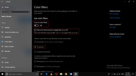 How To Disable Or Enable Grayscale Mode In Windows 10