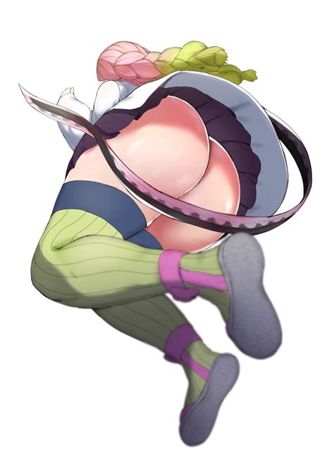 Rule 34 1girls Ass Female From Below Green Hair Huge Ass Kanroji