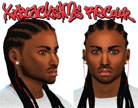 Sims 4 Curly Hair Male Alpha Hairstyles6a