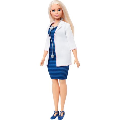 Barbie Careers Doctor Doll Blonde Hair With Stethoscope