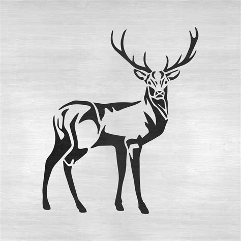 Deer Stencil Dont Hunt Paint Stencil Revolution