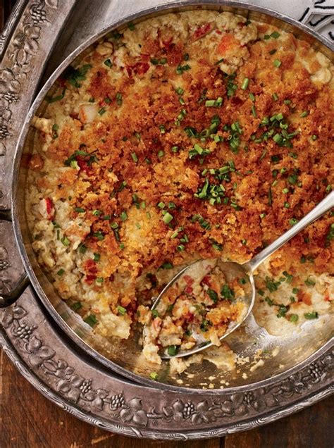 The casserole is wonderfully rich and creamy. Yankee Magazine | Recipe in 2020 | Seafood casserole ...