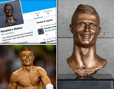 Cristiano Ronaldo Statue Is Savagely Trolled Online