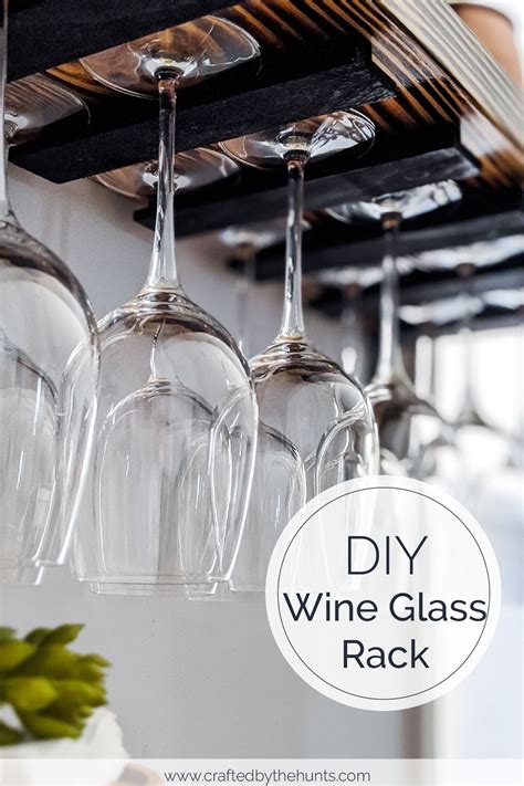 Diy Hanging Wine Glass Rack Diy Wine Glass Rack Hanging Wine Glass Rack Diy Wine Glass