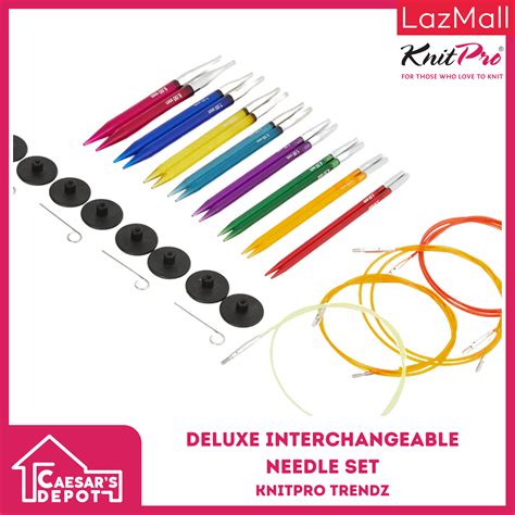 Knitpro Trendz Deluxe Interchangeable Needle Set 50618 Lazada Ph