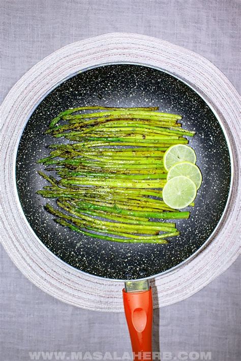 Food and wine presents a new network of food pros delivering the most cookable recipes and delicious ideas online. Pan Sauteed Asparagus with Balsamic Vinegar 💚 MasalaHerb.com