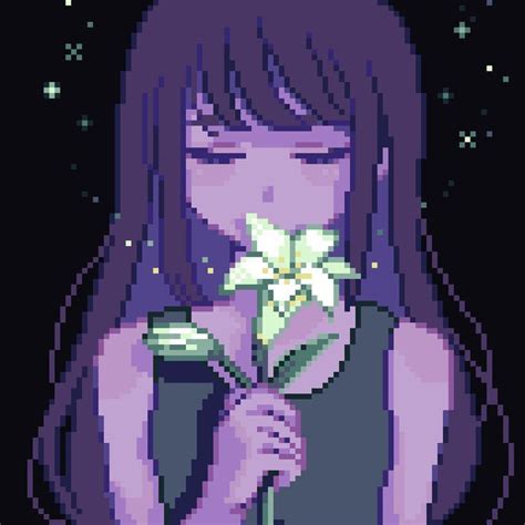 Yuki Nanami Anime Pixel Art Pixel Art Background Cool Pixel Art In