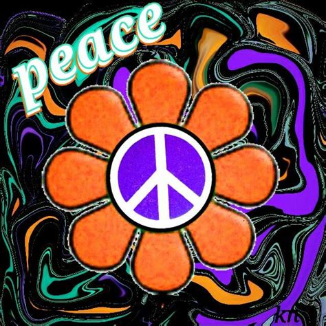 ☮ American Hippie Art ☮ Peace Sign Peace Sign Art Peace Art Peace