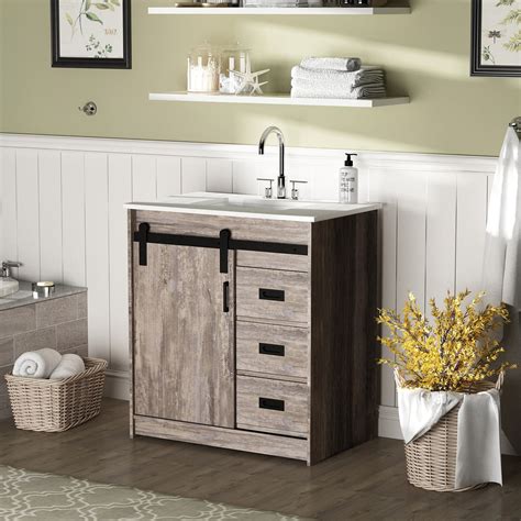 Erkang Undermount Rectangle Sinks 30 Bathroom Vanity And Sink Combo