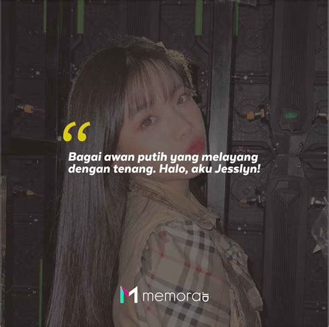 Jikoshoukai Jesslyn Dan 10 Kata Kata Semangat Jesslyn Jkt48 Dari Fans Memoraid