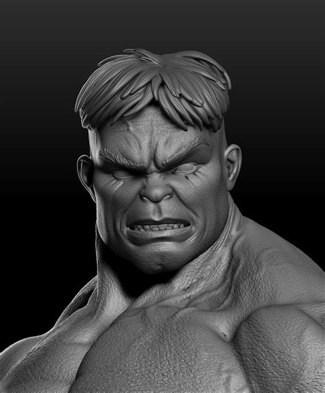Incredible Hulk 3d Printing Model Stl