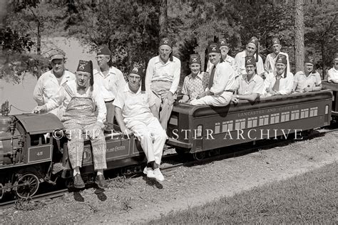 The Lancaster Archive Col Springs And Shriners At Springs Park 1953