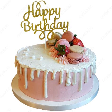 Happy Birthday Message Cake 1 Cakesburg Online Premium Cake Shop