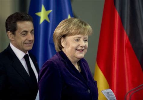 Merkel Y Sarkozy Incorporan El Crecimiento Al Discurso De La Crisis