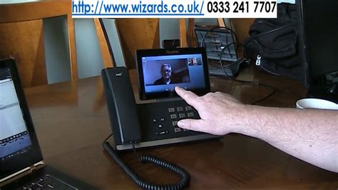 Wizardsltd Demonstrating Video Calls On 3cx Using Yealinkuk Handsets