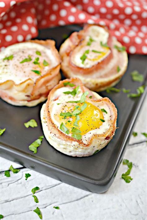 Keto Bacon And Egg Cups Low Carb Egg Wrap Muffins With Sausage Keto