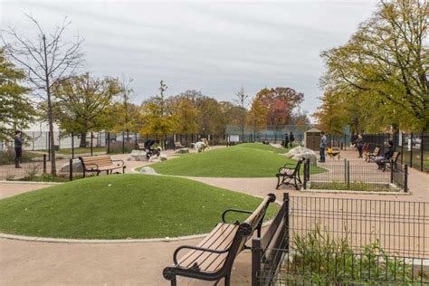 Park With Benches In Patterson Park Baltimore Md
