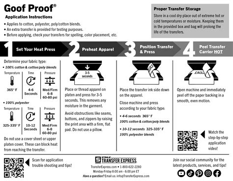 Goof Proof Screen Printed Transfers | Heat Transfers | Transfer Express