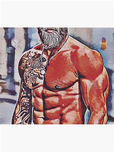 Sexy Model Daddy Male Model Male Erotic Nude Male Nude Tapestry By