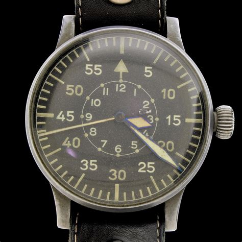 Wwii Luftwaffe B Uhr Observation Navigator Pilot Watch Wempe Type 2