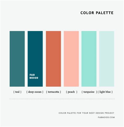 Turquoise Color Palette
