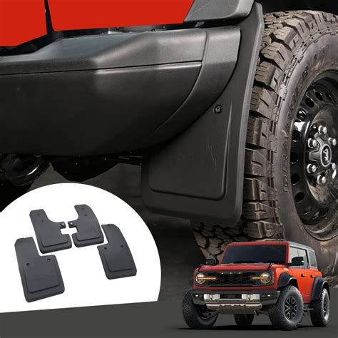 Buy Zonfant Mud Flaps For Ford Bronco Wheel Lip Molding Front And Rear