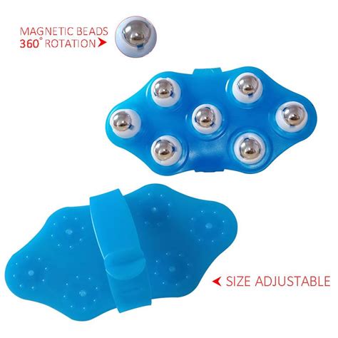 Metal Roller Ball Massage Glove Joopzy