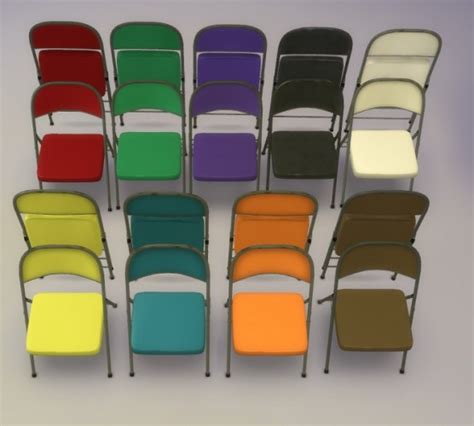 Folding Chair At Helen Sims Sims 4 Updates