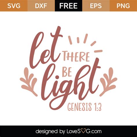 Free Genesis 13 Svg Cut File