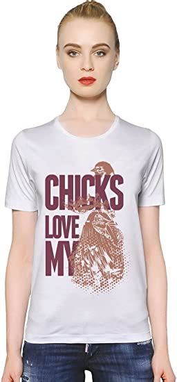 Chicks Love Me Womens T Shirt Xx Large Uk Clothing