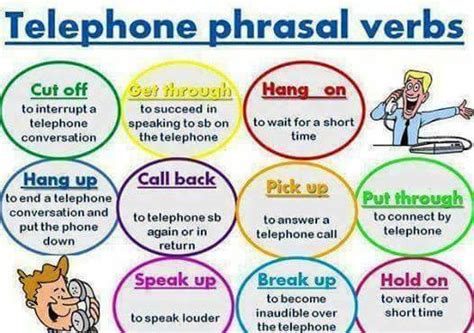 Telephone Phrasal Verbs Materials For Learning English