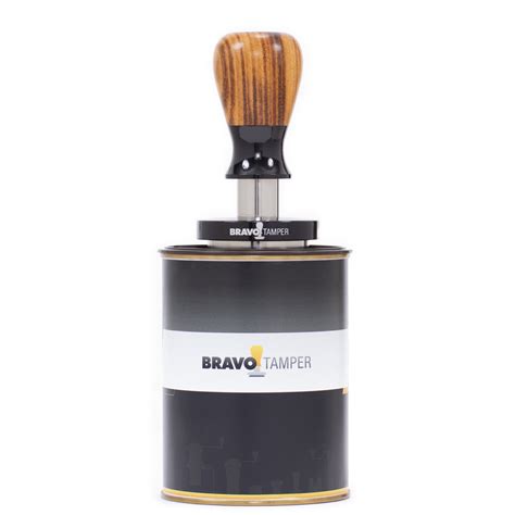 Bravo Espresso Tamper Light Wood Handle 547mm Whole Latte Love
